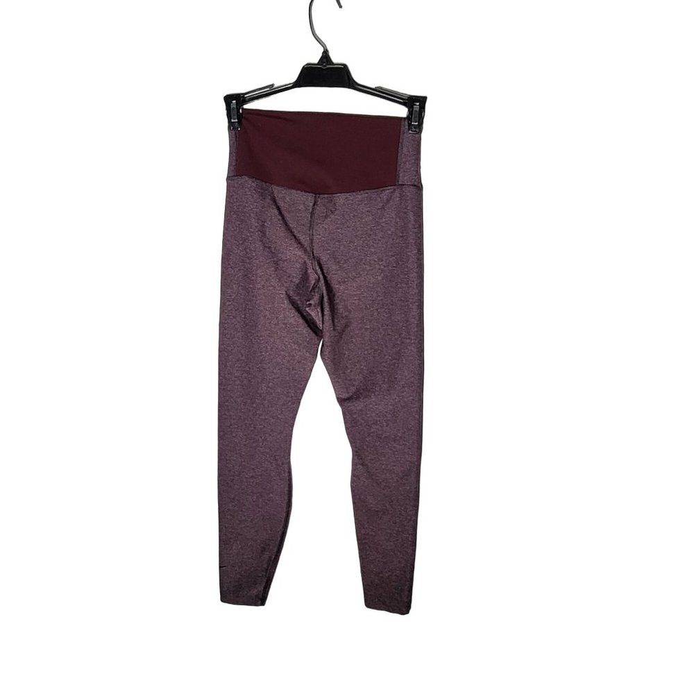 Nike Women's Sculpt Maroon Dri Fit Activewear Leggings Size Small - Picture 2 of 12